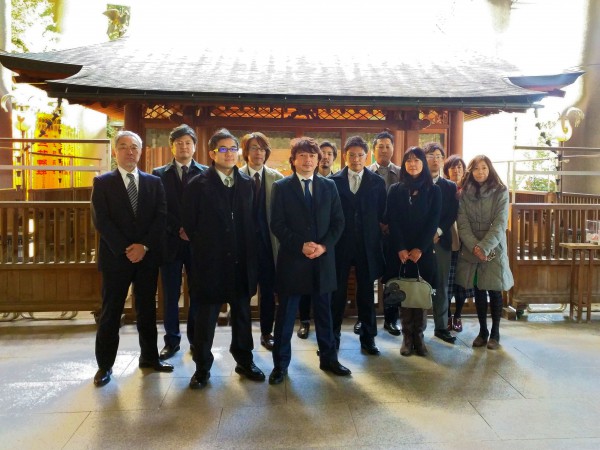 初詣　五反田　雉子神社