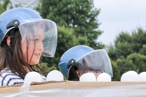 盛夏雪合戦2016子供向け雪合戦教室