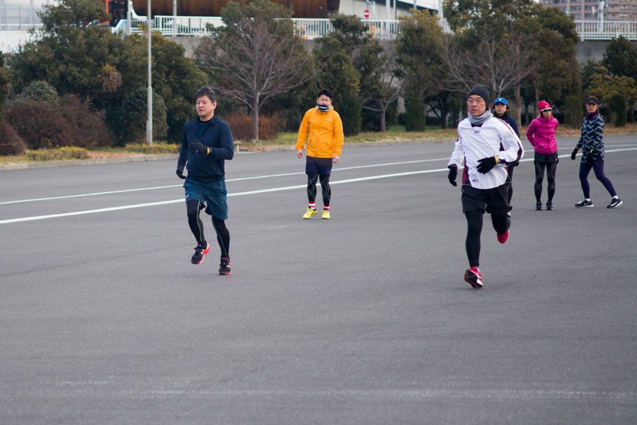 東京マラソン2019　チャリティランナー練習会