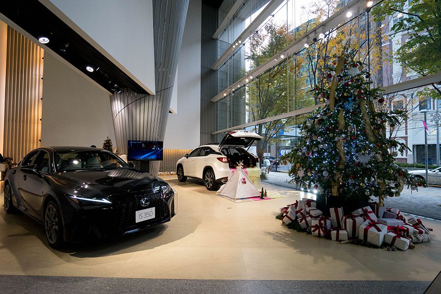 レクサス青山 LEXUS 活版印刷　クリスマスオーナメント