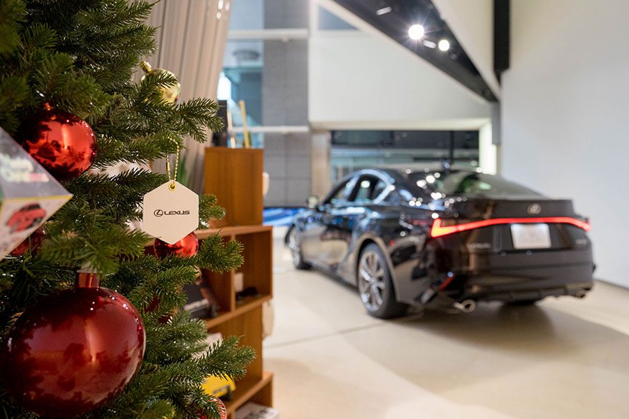 レクサス青山 LEXUS 活版印刷　クリスマスオーナメント