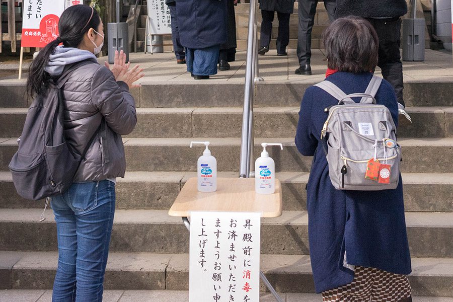 五反田　氷川神社　初詣